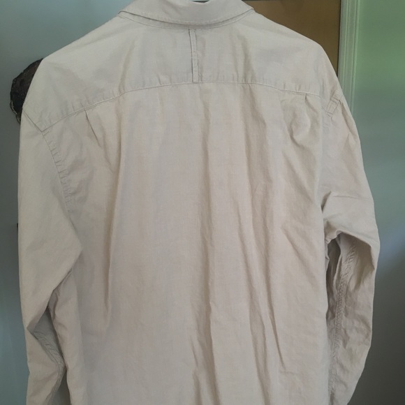 ❗️Tan Banana Republic Button Down - Picture 3 of 3